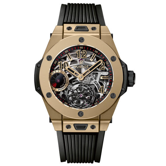 Replica Hublot BIG BANG TOURBILLON 5-DAY POWER RESERVE FULL MAGIC GOLD 405.MX.0138.RX Watch